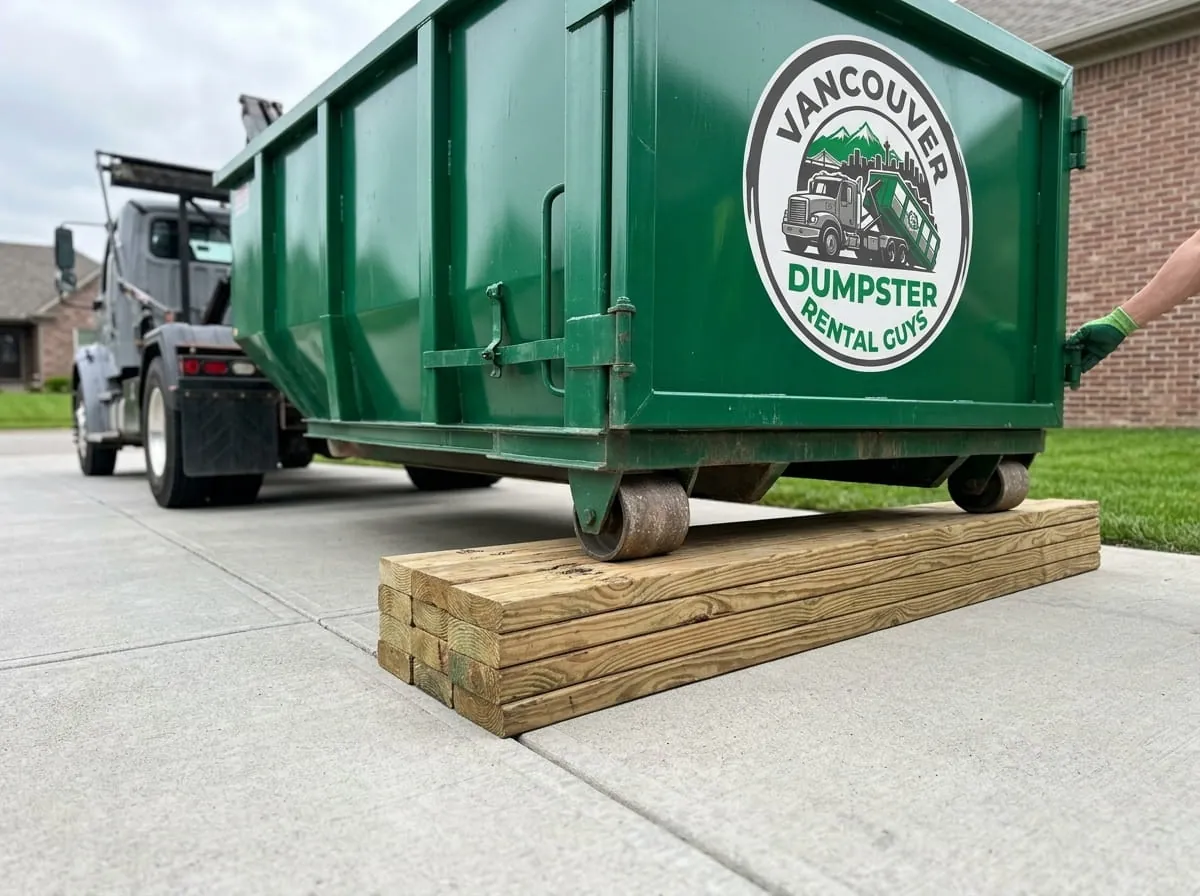 How to Protect Your Driveway During a Dumpster Rental